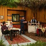 Dschungelcamp: Daniel Hartwich, Sonja Zietlow, Elena Miras und Daniela Büchner