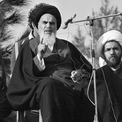 Ayatollah Ruhollah Chomeini im Iran