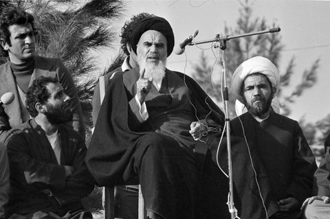 Ayatollah Ruhollah Chomeini im Iran