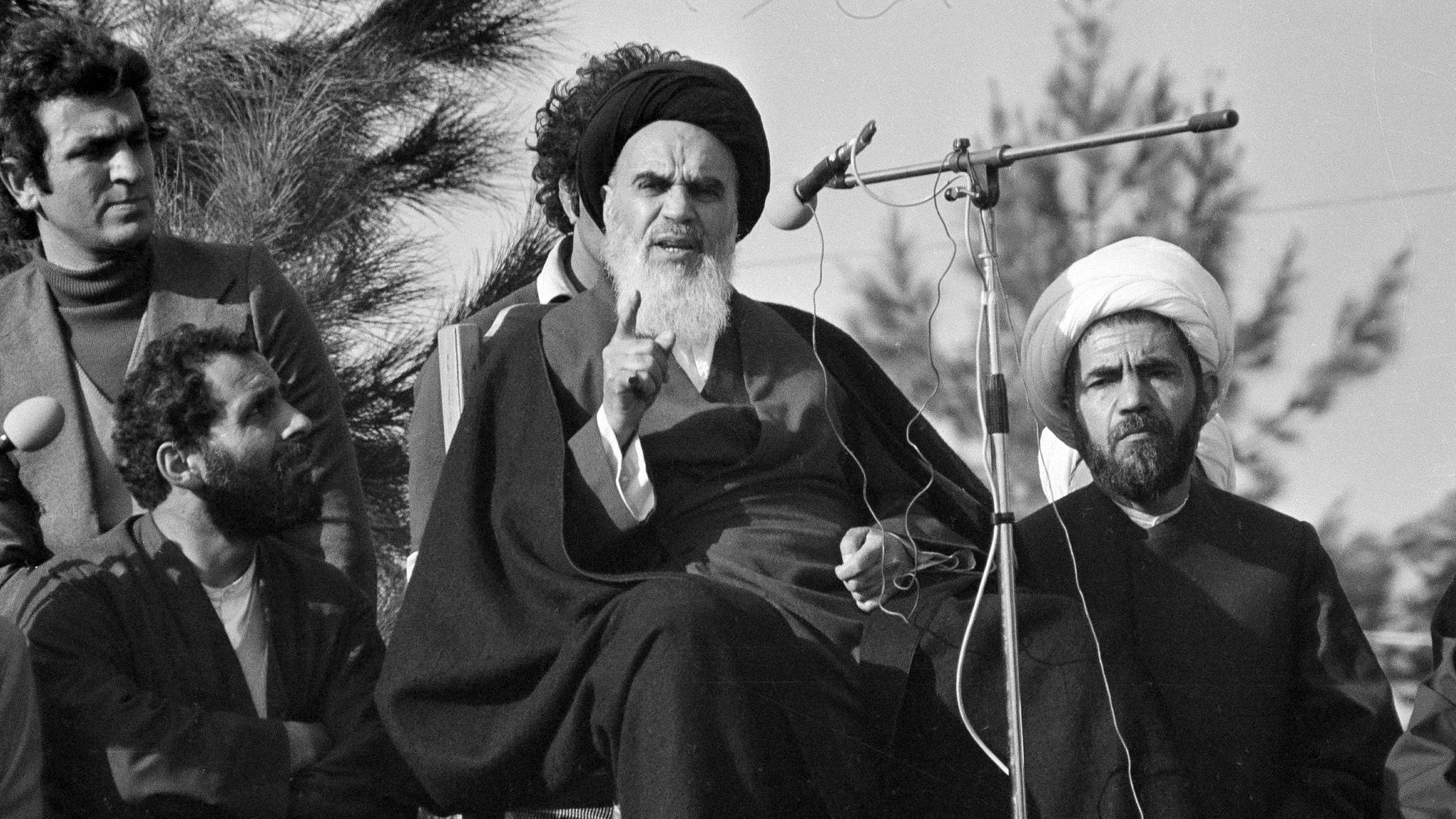Ayatollah Ruhollah Chomeini im Iran