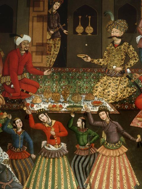 Schah Abbas empfängt eine Gesandtschaft