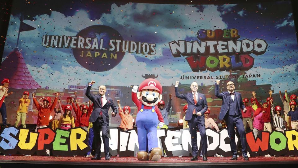 Pressekonferenz zur Super Nintendo World
