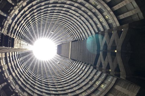 Blick ins Innere des Ponte-Towers. Für viele Südafrikaner ist gilt er als No-go-Area