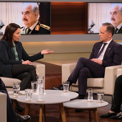 Zeigt sich zufrieden mit den Ergebnissen der Libyen-Konferenz: Bundesaußenminister Heiko Maas bei "Anne Will"
