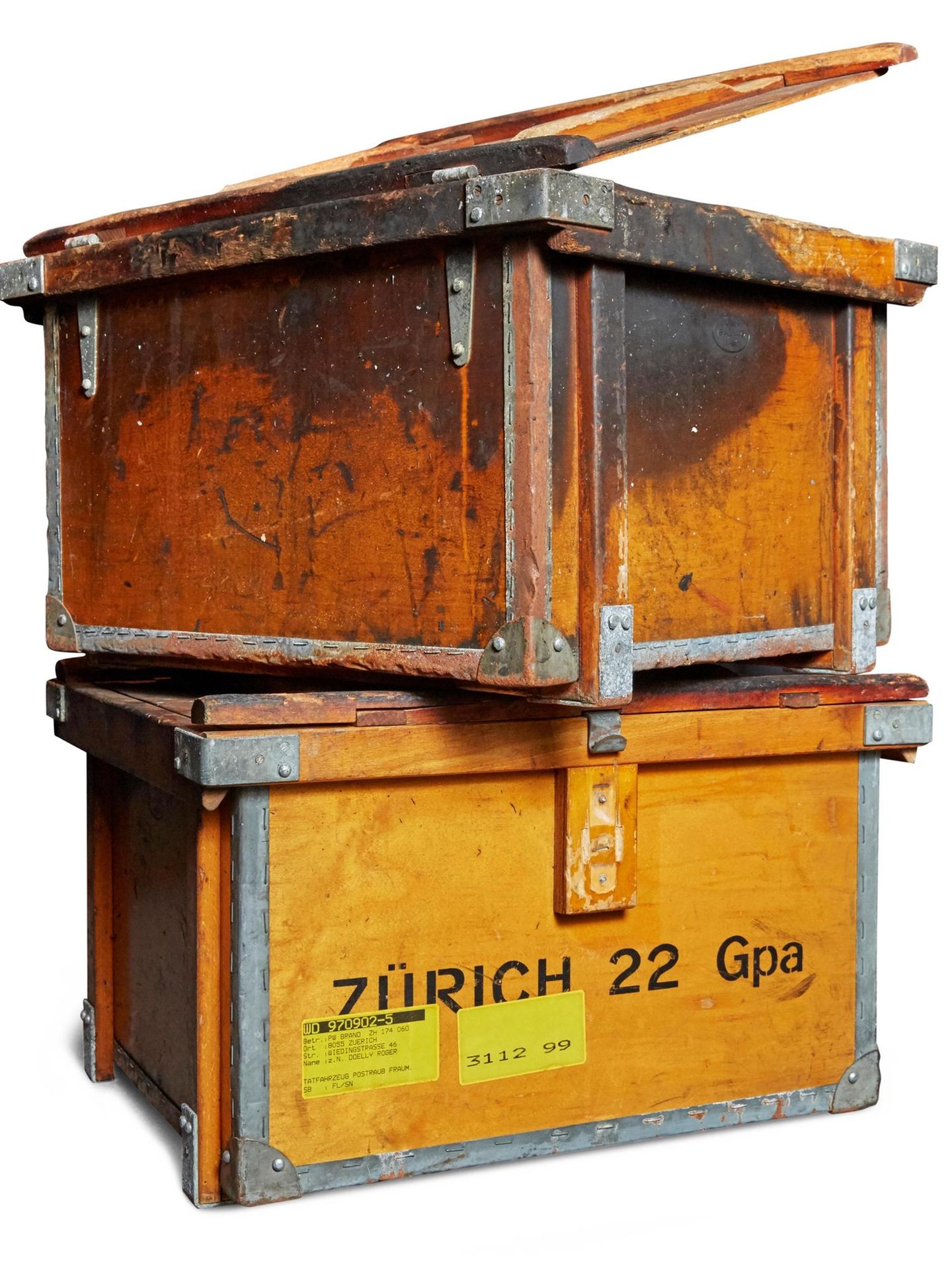 Kistenweise Geld