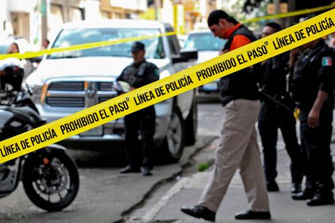 Ein Tatort in Guadalajara, Mexiko