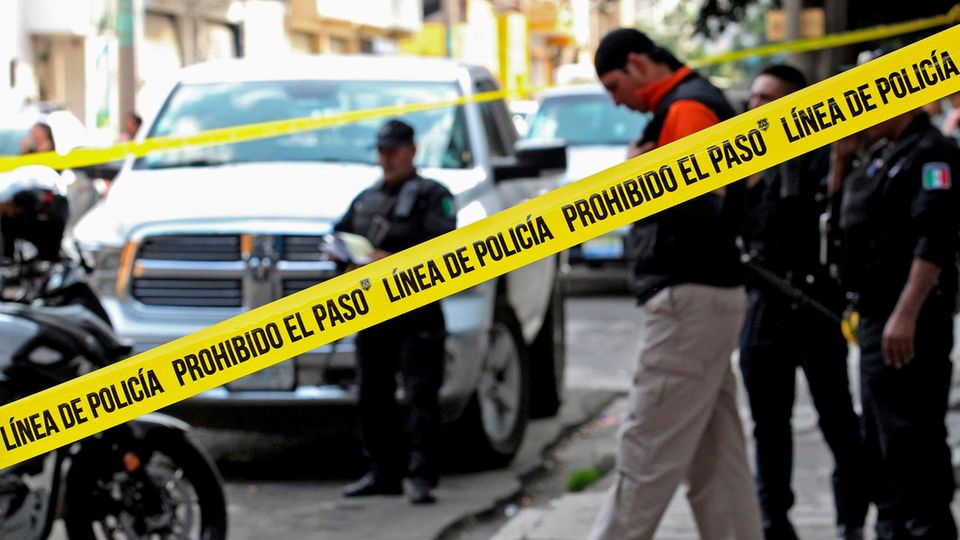 Ein Tatort in Guadalajara, Mexiko