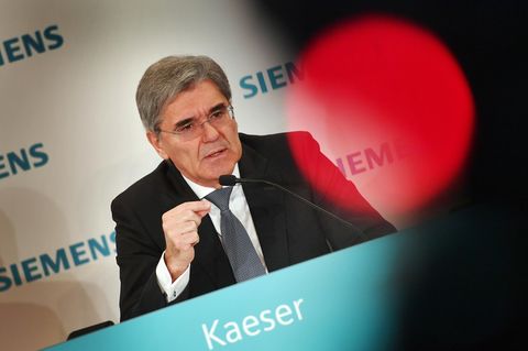 Siemens' Vorstandsvorsitzender Joe Kaeser