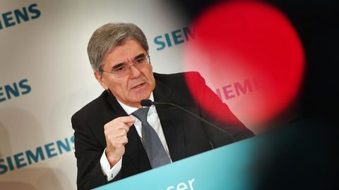 Siemens' Vorstandsvorsitzender Joe Kaeser