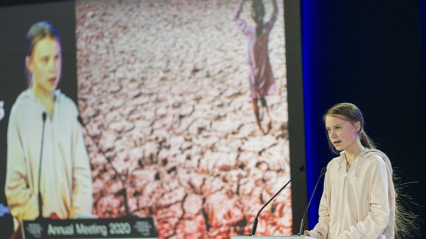 Greta Thunberg liest Managern und Politikerin in Davos die Leviten