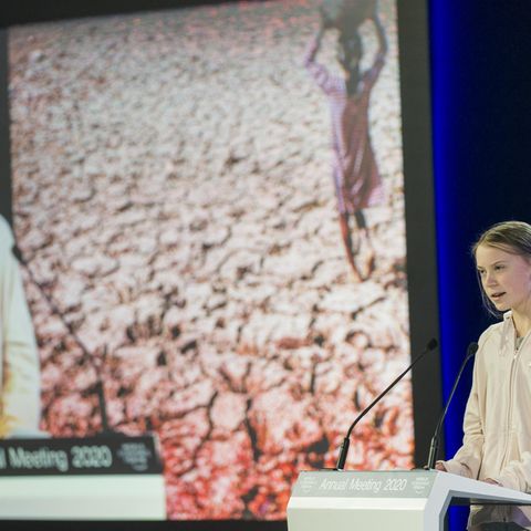 Greta Thunberg liest Managern und Politikerin in Davos die Leviten