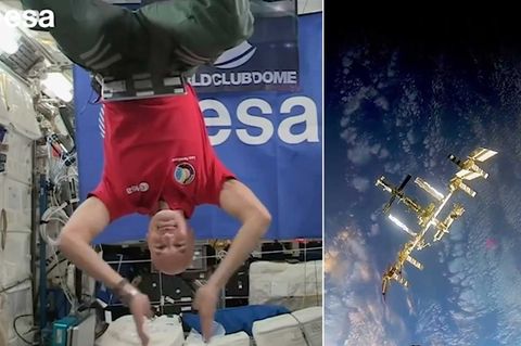 ESA-Astronaut Luca Parmitano