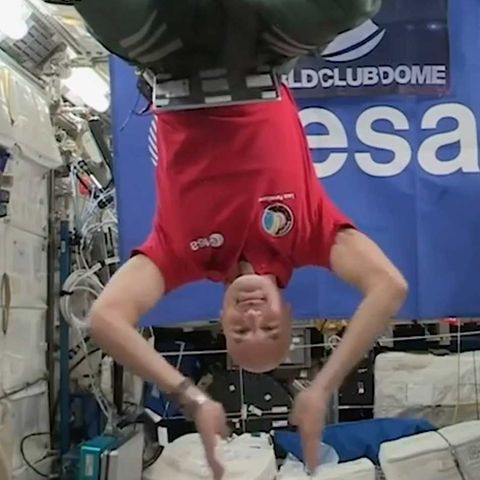 ESA-Astronaut Luca Parmitano
