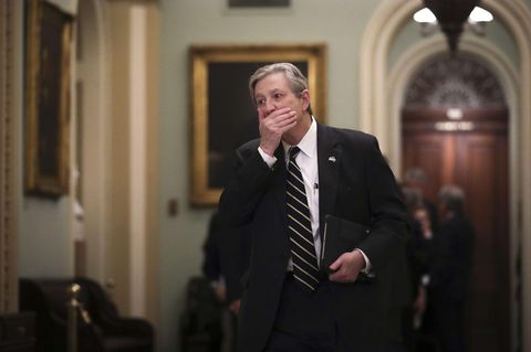 Impeachment: US-Senator John Kennedy (Republikaner) auf dem Weg zurück in die Senatskammer