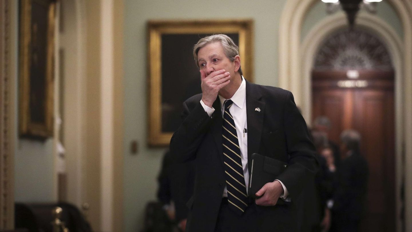Impeachment: US-Senator John Kennedy (Republikaner) auf dem Weg zurück in die Senatskammer