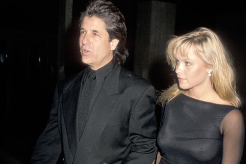 Jon Peters und Pamela Anderson