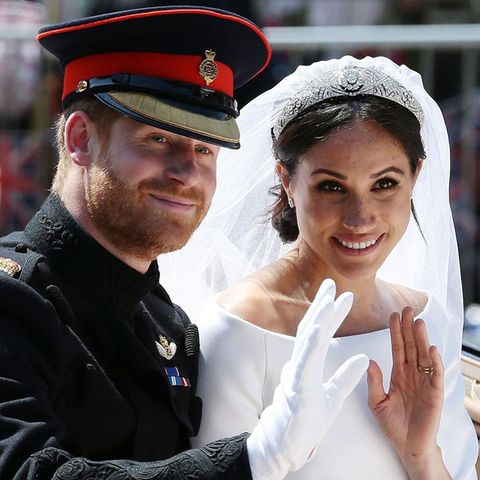Prinz Harry und Herzogin Meghan bei ihrer Hochzeit