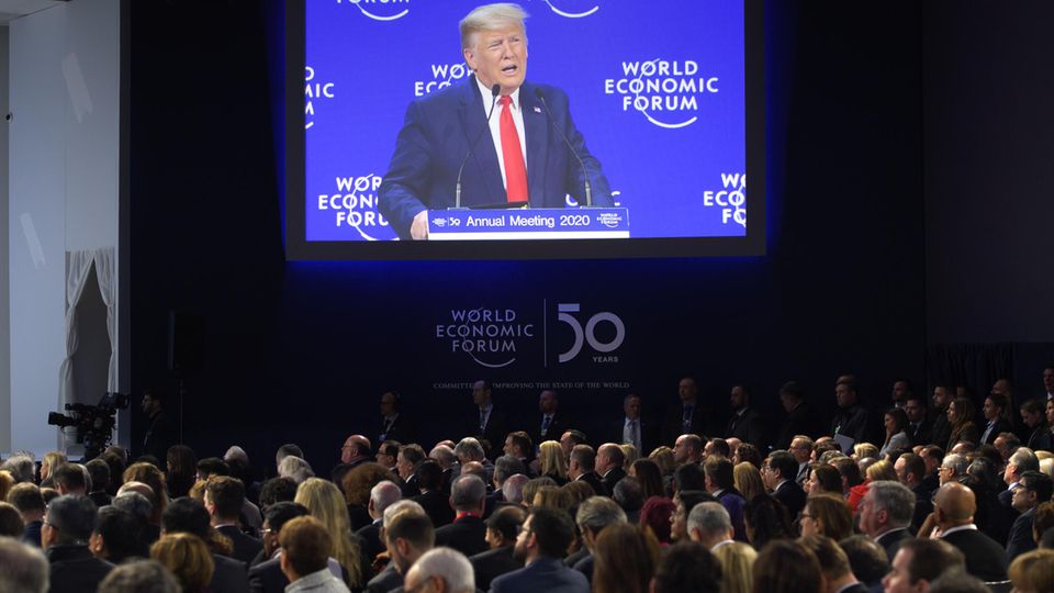 Trump-Rede in Davos