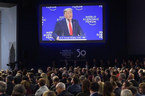 Trump-Rede in Davos