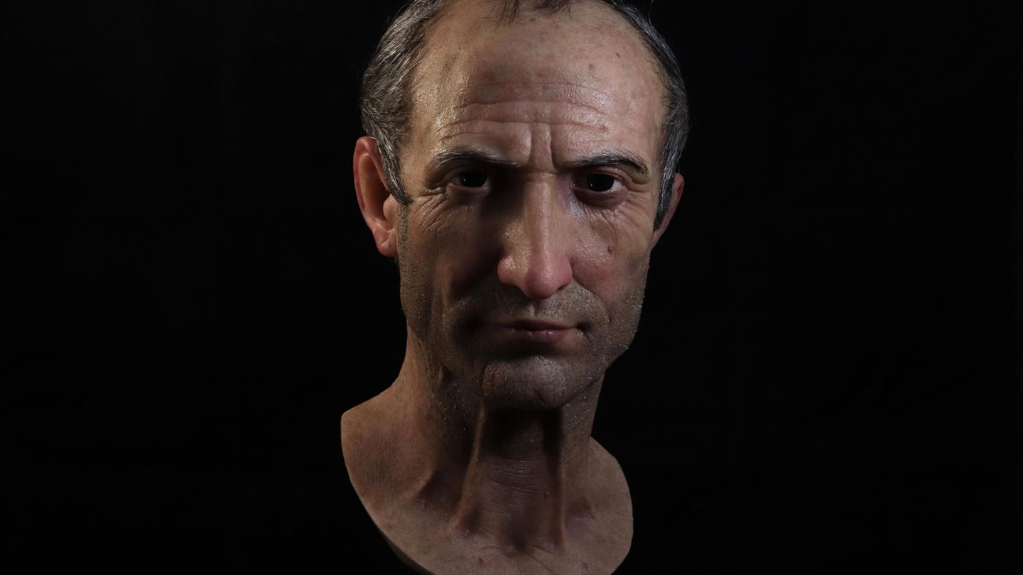 Hyperrealistische Rekonstriktionen von Caesar, Augustus, Caligula und