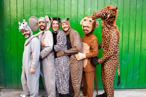 Zu Fasching gibt es viele lustige Kostüme