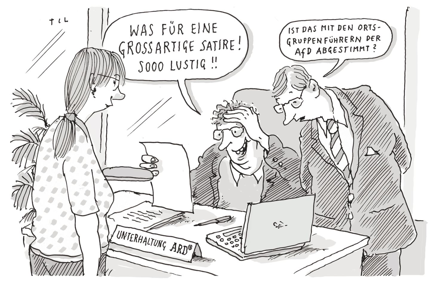 Til Mette: Cartoon der Woche