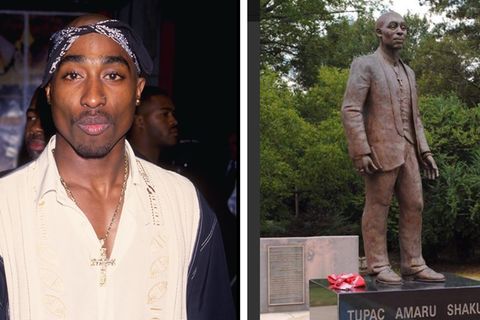 Tupac Shakur-Statue sorgt bei Fans für Unmut