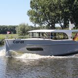 In der längenunabhängigen Verdrängerklasse ging der "European Powerboat of the Year"-Award 2020 an die Vedette Navigator 35.