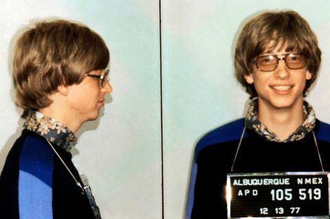 Bill Gates in Polizeigewahrsam