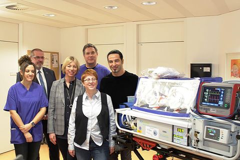 Bülent Ceylan im Mannheimer Universitätsklinikum