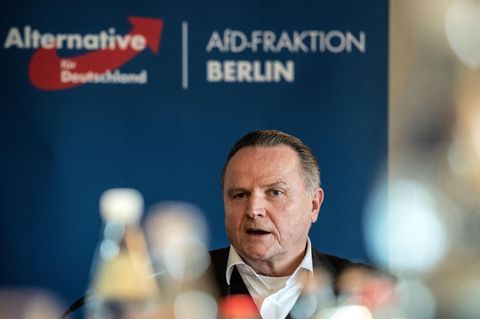 Der Berliner AfD-Landeschef Georg Pazderski