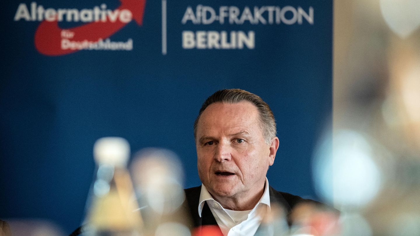 Der Berliner AfD-Landeschef Georg Pazderski
