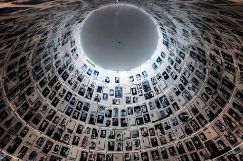 Yad Vashem - Blick in die Halle der Namen