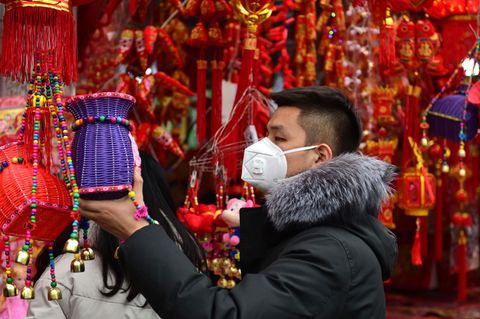 Das Coronavirus überschattet die Vorbereitung zu den Feierlichkeiten zum Neujahrsfest in China