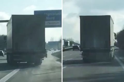 Betrunkener LKW-Fahrer auf der A9