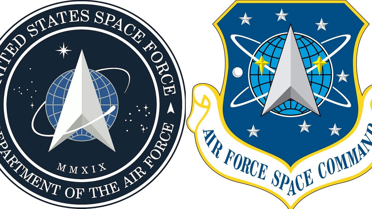 Das Logo der "Space Force" erinnert sehr an Star Trek