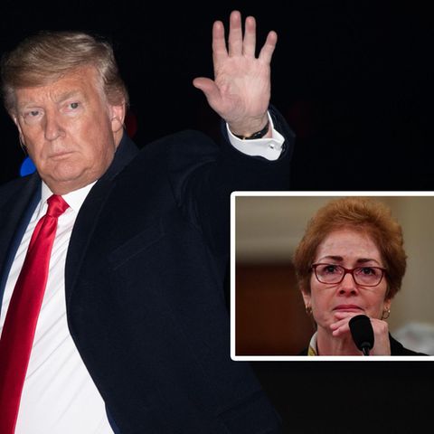 Donald Trump über Maria Jowanowitch: "Werft sie raus"