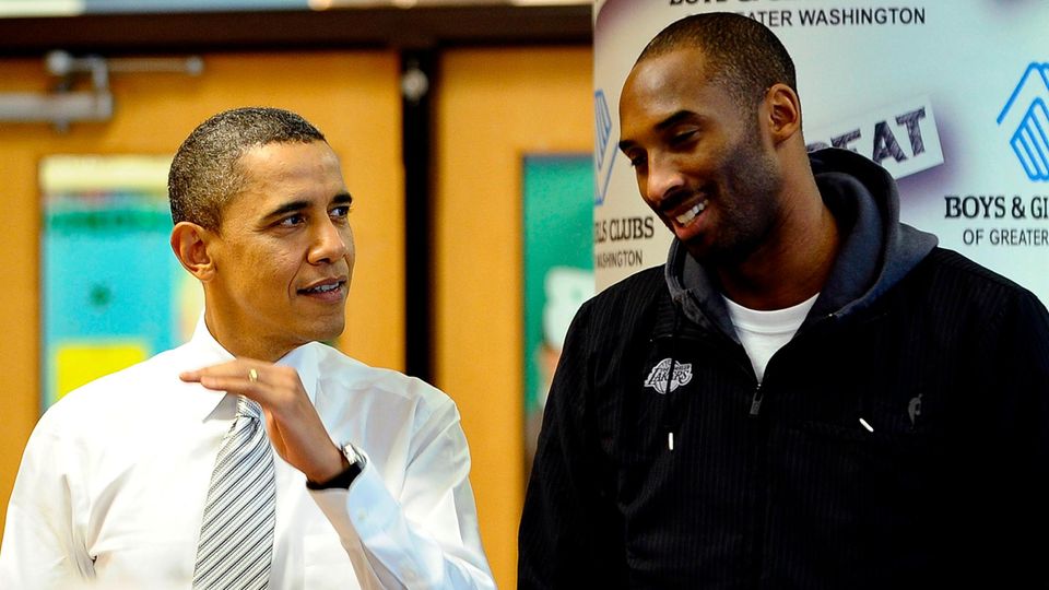 Auch Barack Obama war ein Fan von Kobe Bryant.