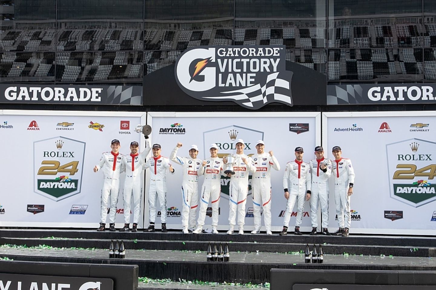 Siegerehrung Daytona 2020