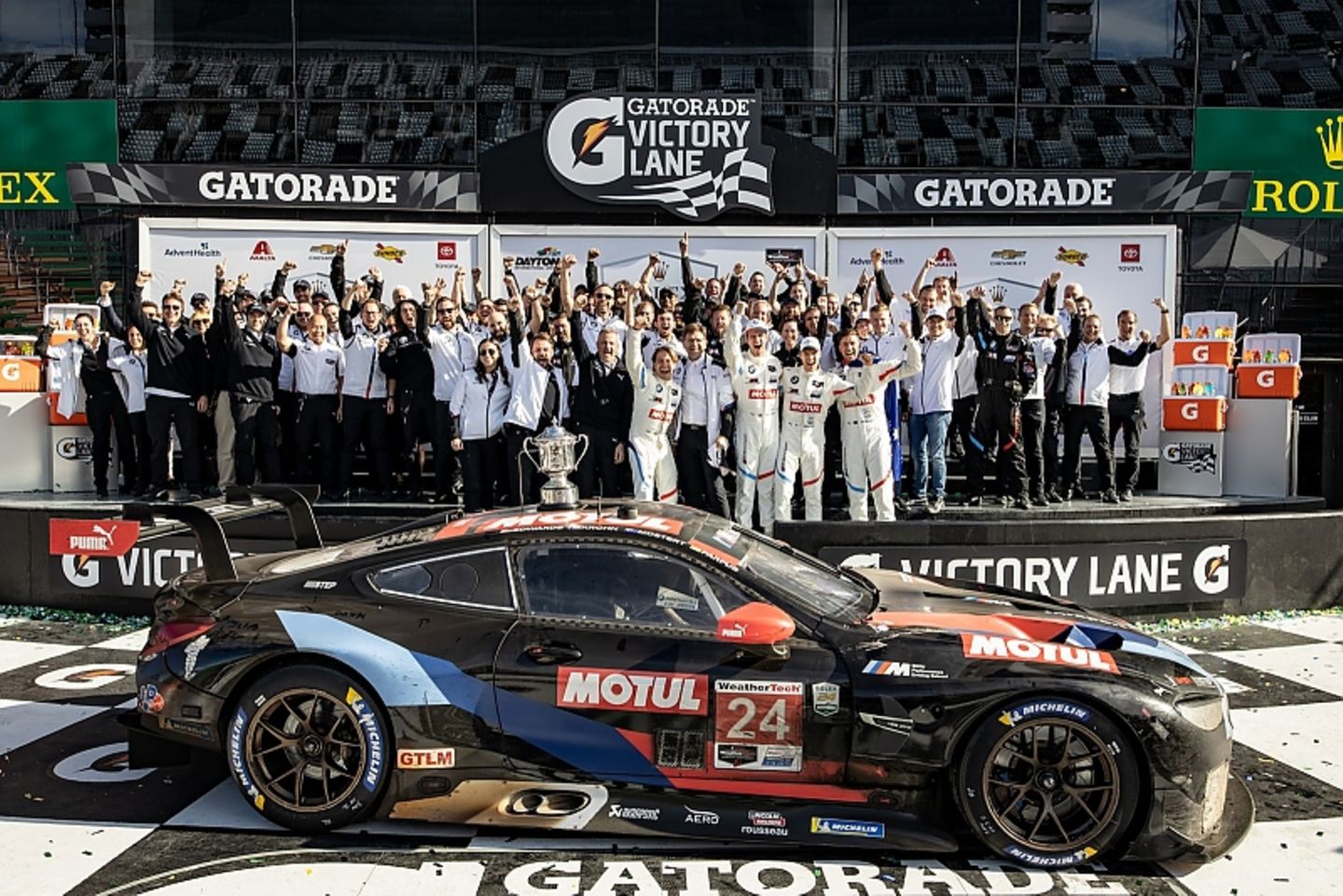 Siegerehrung Daytona 2020