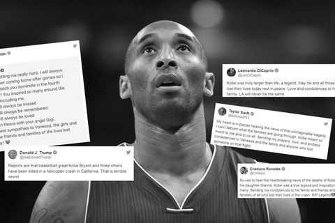 Die (Sport-)Welt reagiert auf den Tod der Basketball-Legende Kobe Bryant