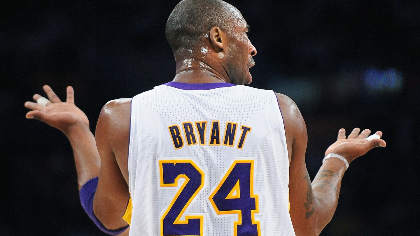 Basketball-Legende Kobe Bryant – Bilder (s)einer Karriere Rückansicht von Kobe Bryant