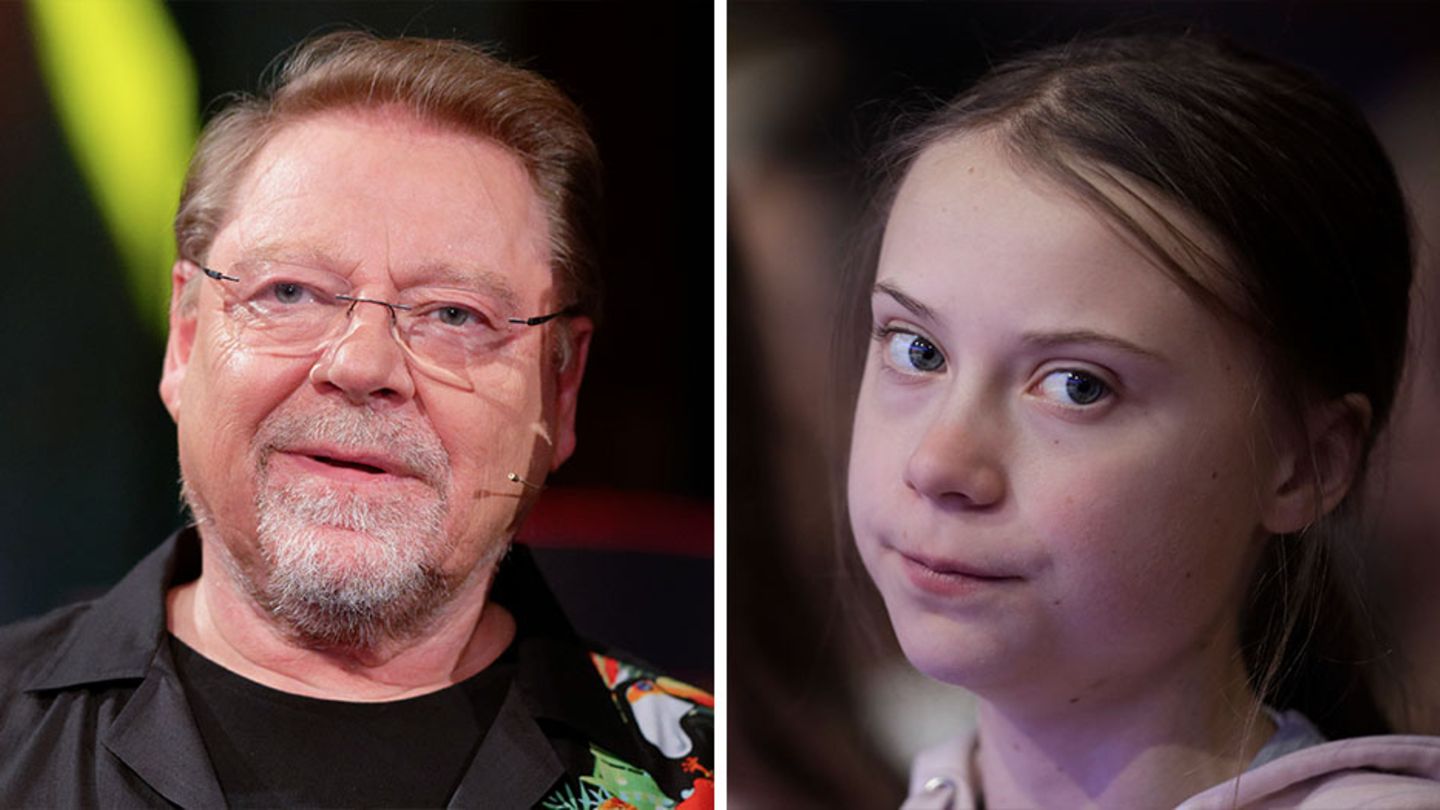 Jürgen von der Lippe und Greta Thunberg