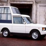 Range Rover Papamobil