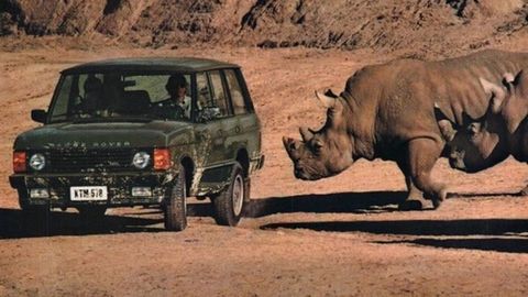 Der Range Rover wurde gebaut, um jenseits der Straße bewegt zu werden.