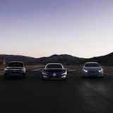 Mercedes EQS, EQC, Vision EQS