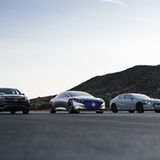 Mercedes EQS, EQC, Vision EQS