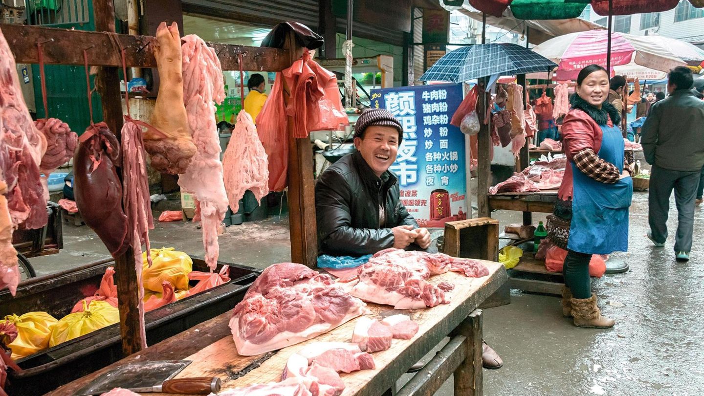 Markt in China Markt in China