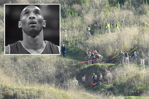 Kobe Bryant: Behörde untersucht Absturzstelle des Hubschraubers