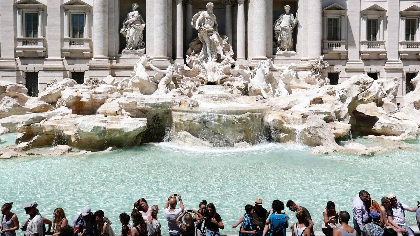 Die "Fontana di Trevi" steht bei den meisten Rom-Besuchern auf der Sehenswürdigkeiten-Liste